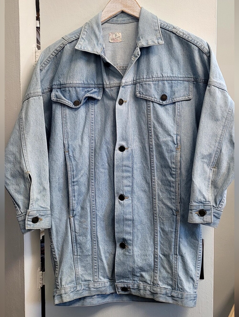 Silver Vintage Jean Jacket